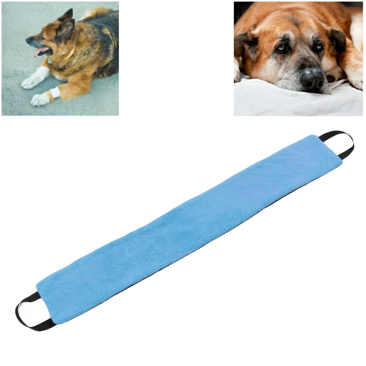 Blue Oxford Cloth Dog Sling for Hind Leg Support TrendyPet's Zone