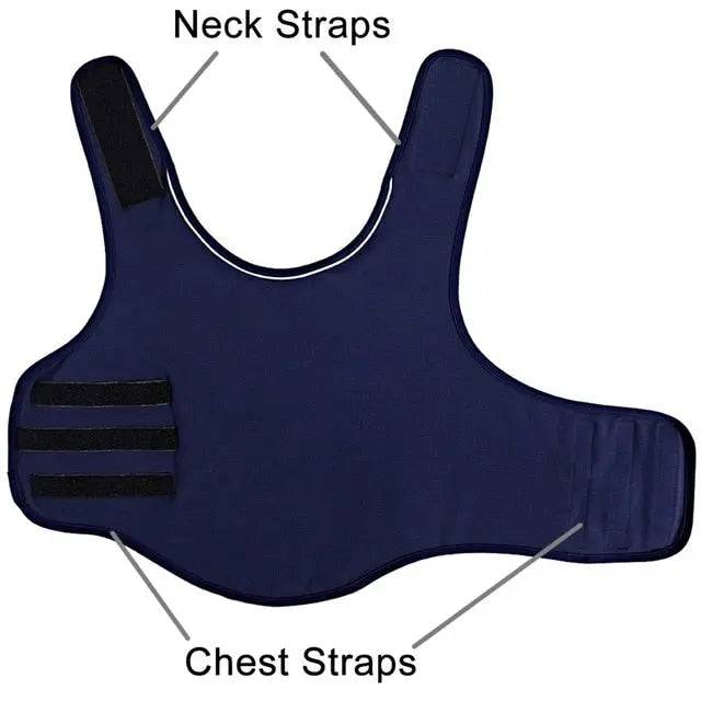 Dark Navy Dog Thunder Shirt Vest Anxiety Relief Reflective TRENDYPET'S ZONE