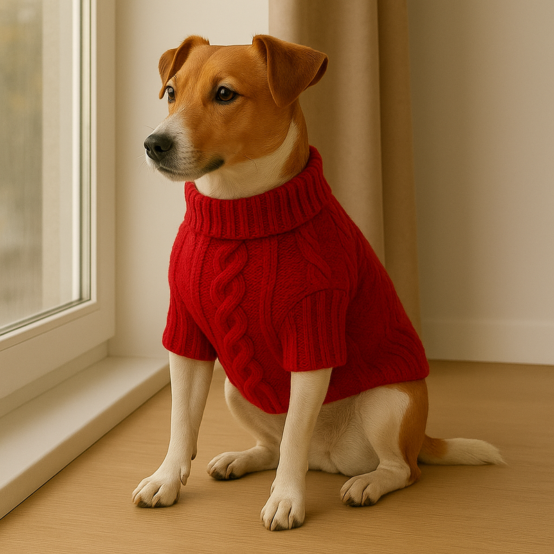 Lazy mornings, cozy sweaters, happy tails