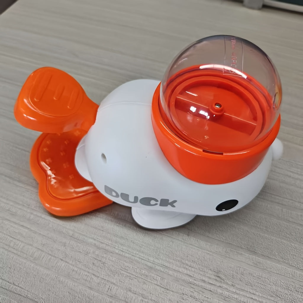 White Duck-Shaped Interactive Dog Puzzle Feeder Anti-Slip Toy Slow Feeder TrendyPet's Zone
