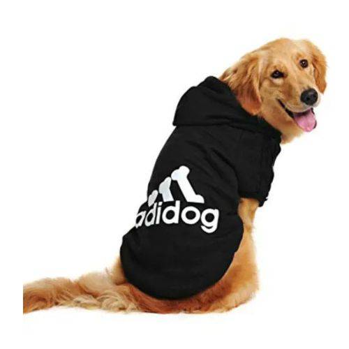 Black Soft Fleece Pet Dog Puppy Hoodies Warm Sweatshirt Pet Costume Jacket - TrendyPet's Zone