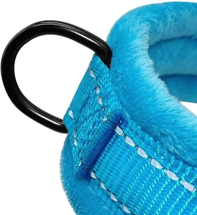 Blue Warm Harness Vest Winter Soft Padded Pet Training Adjustable For Small Large Dog Puppy - TrendyPet's Zone