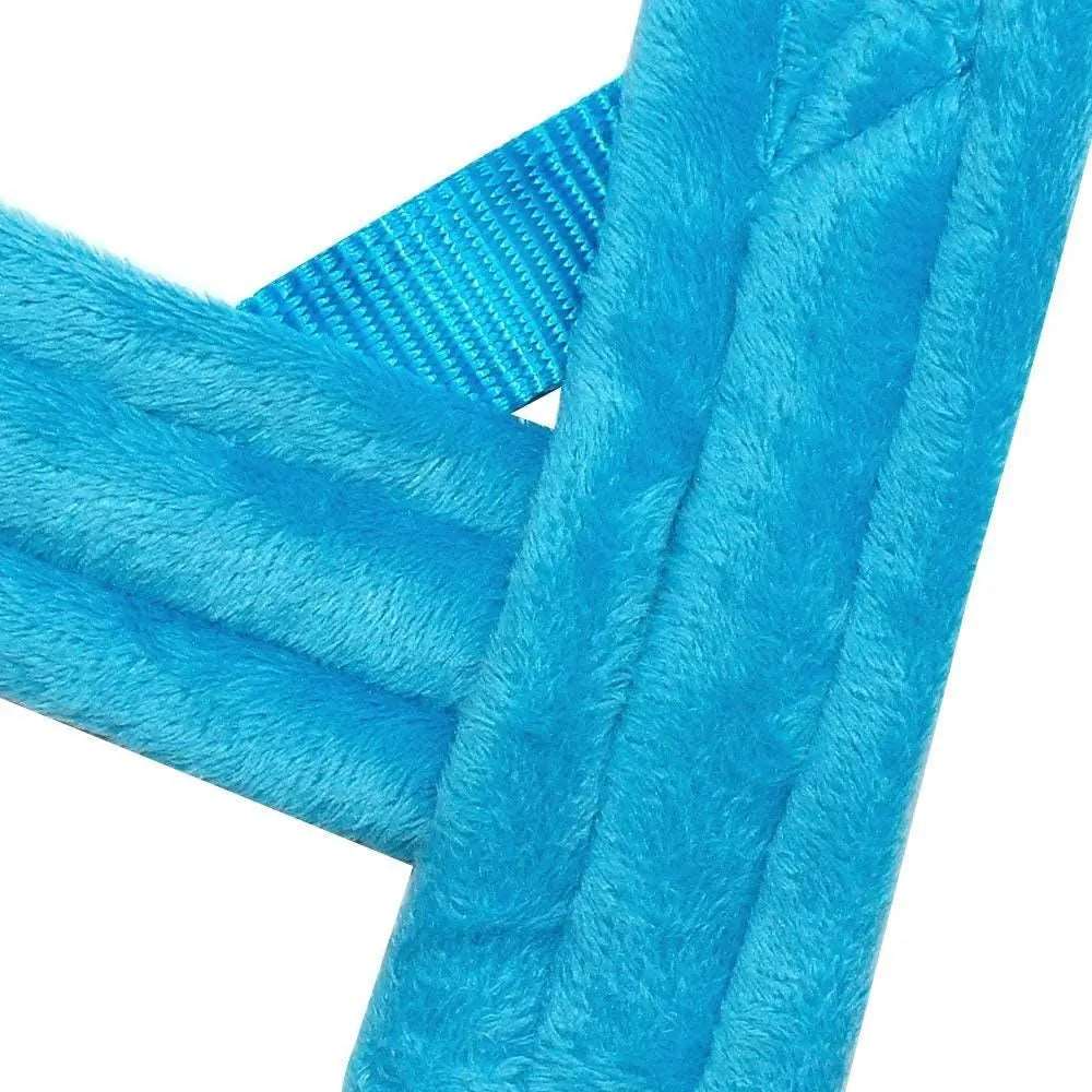 Blue Warm Harness Vest Winter Soft Padded Pet Training Adjustable For Small Large Dog Puppy - TrendyPet's Zone