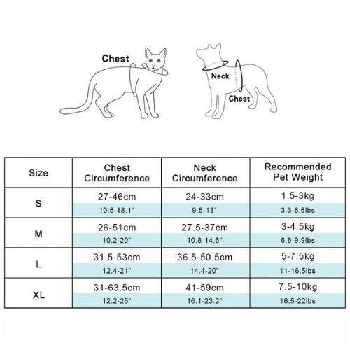 Cyan Dog Harness Leash Set Reflective Breathable Vest Adjustable Chest Strap - TrendyPet's Zone