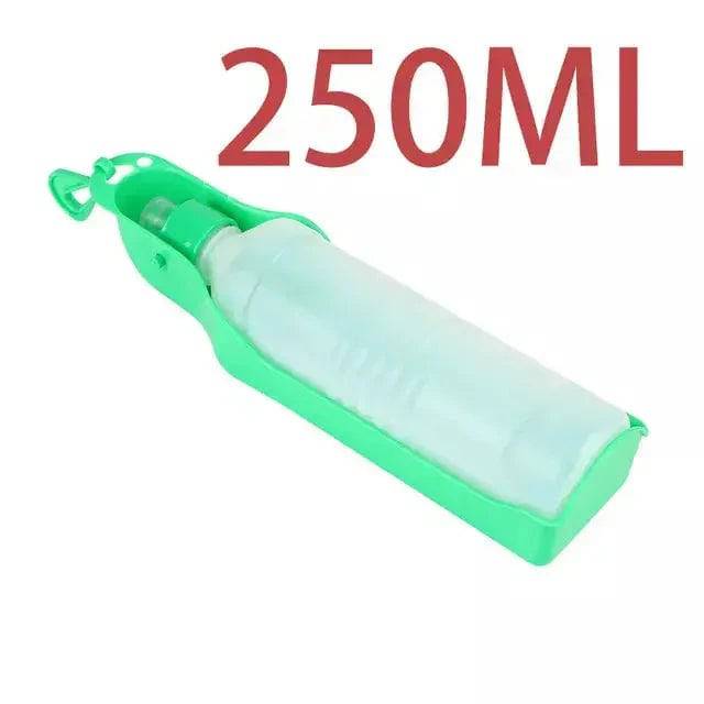 Green Portable Pet Travel Water Bowl Bottle Feeder Drinking Fountain TRENDYPET'S ZONE