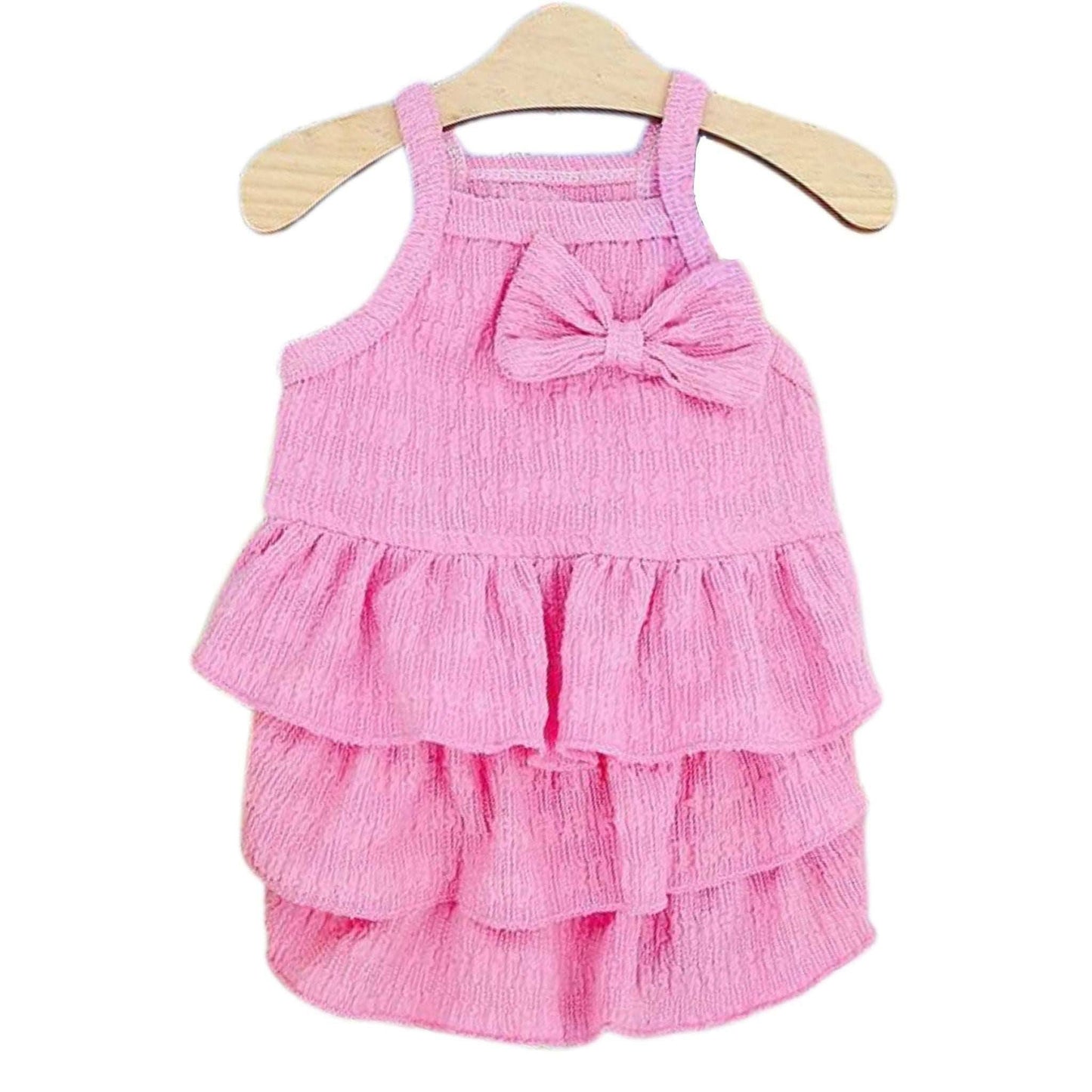 Pink Pet Clothes Summer Thin Style Dog Dress Skirt Small Clothing Puppy Dress Doggy Costume - TrendyPet's Zone