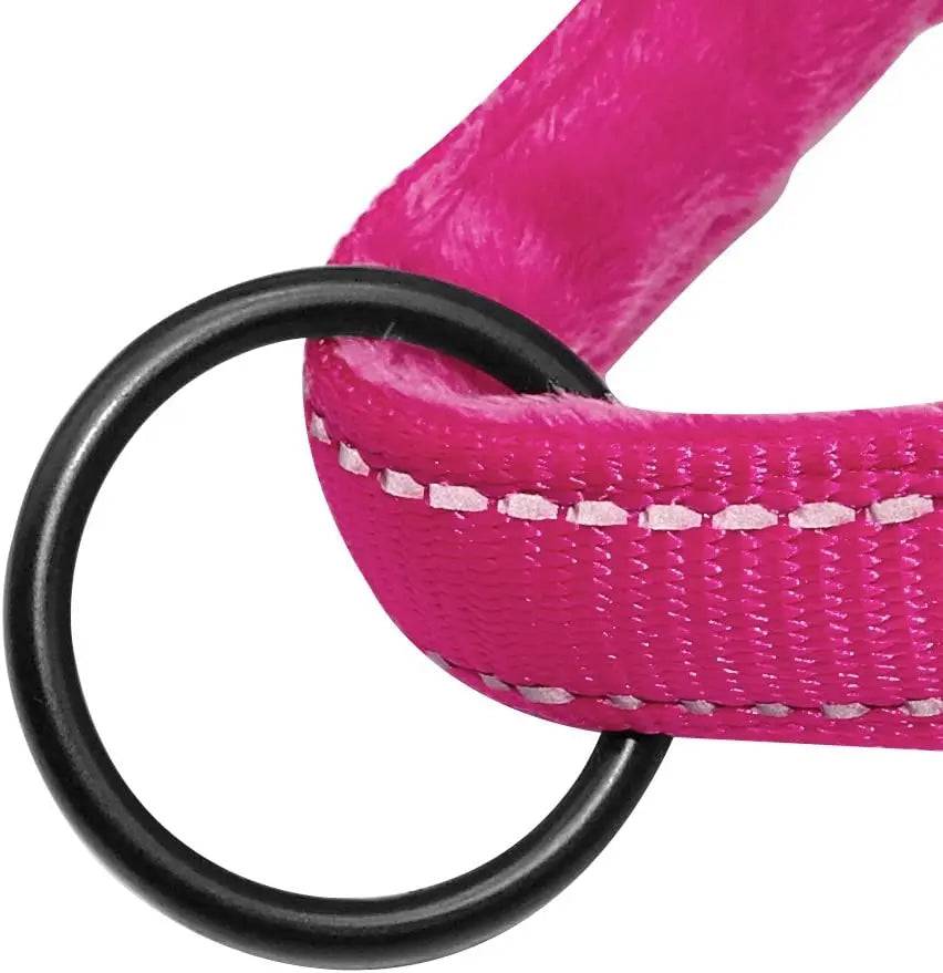 Pink Warm Harness Vest Winter Soft Padded Pet Training Adjustable For Small Large Dog Puppy - TrendyPet's Zone