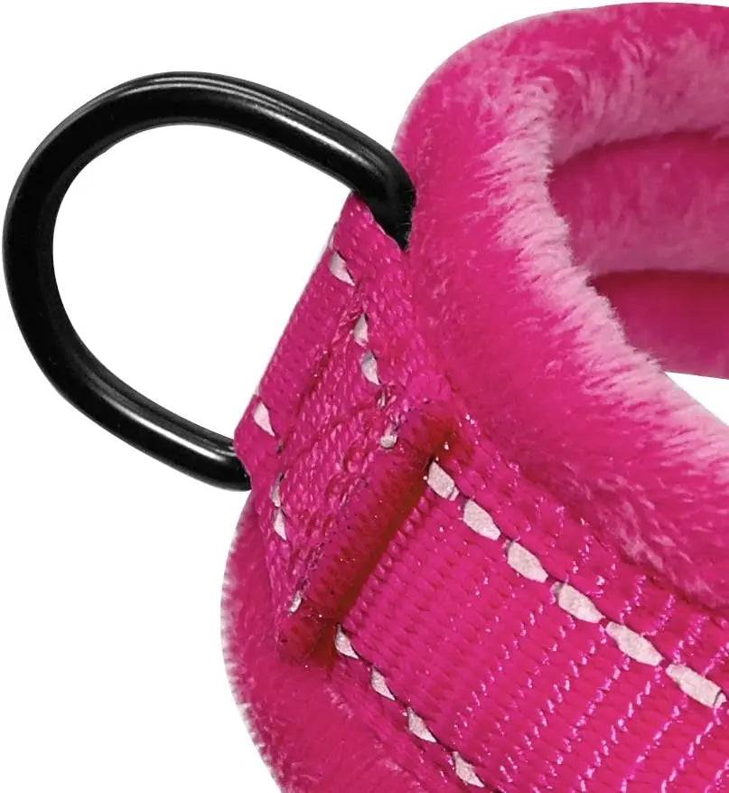 Pink Warm Harness Vest Winter Soft Padded Pet Training Adjustable For Small Large Dog Puppy - TrendyPet's Zone
