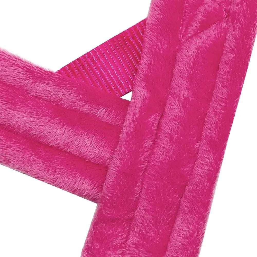 Pink Warm Harness Vest Winter Soft Padded Pet Training Adjustable For Small Large Dog Puppy - TrendyPet's Zone