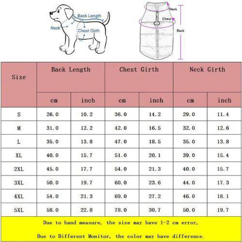Red waterproof dog coat with zipper and warm lining, designed by TrendyPet's Zone for winter outdoor protection.