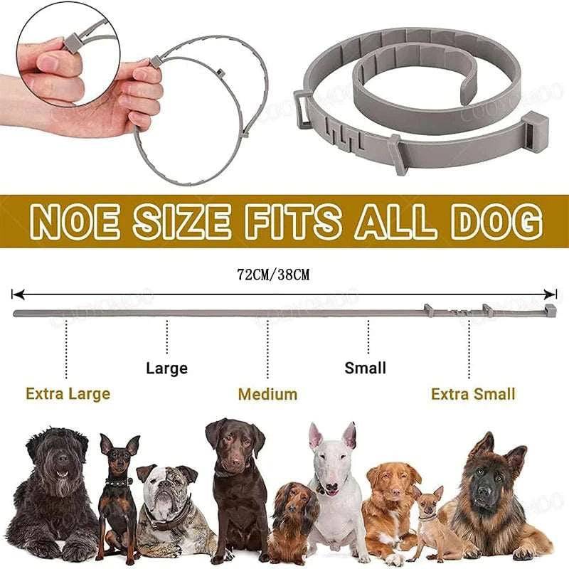 Small Dog Flea and Tick Collar, 8-Month Flea and Tick Collar TRENDYPET'S ZONE