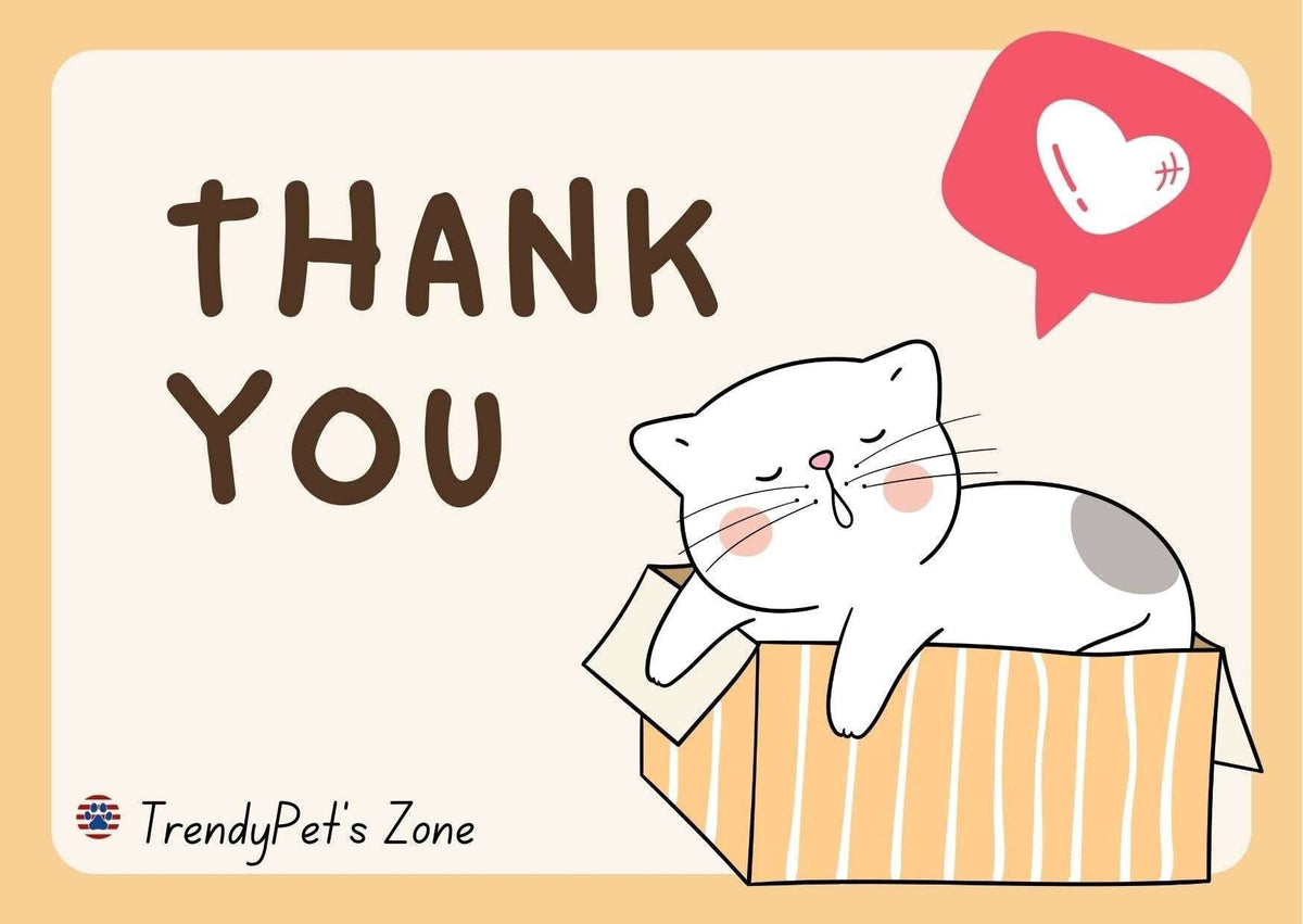 TrendyPet's Zone gift card showing the brand logo and a colorful design, ideal for pet store gift giving.