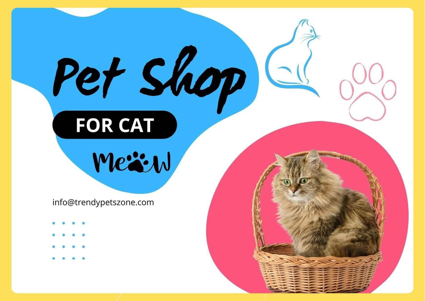 TrendyPet's Zone gift card featuring colorful branding and design, ideal for pet lovers and gift giving.