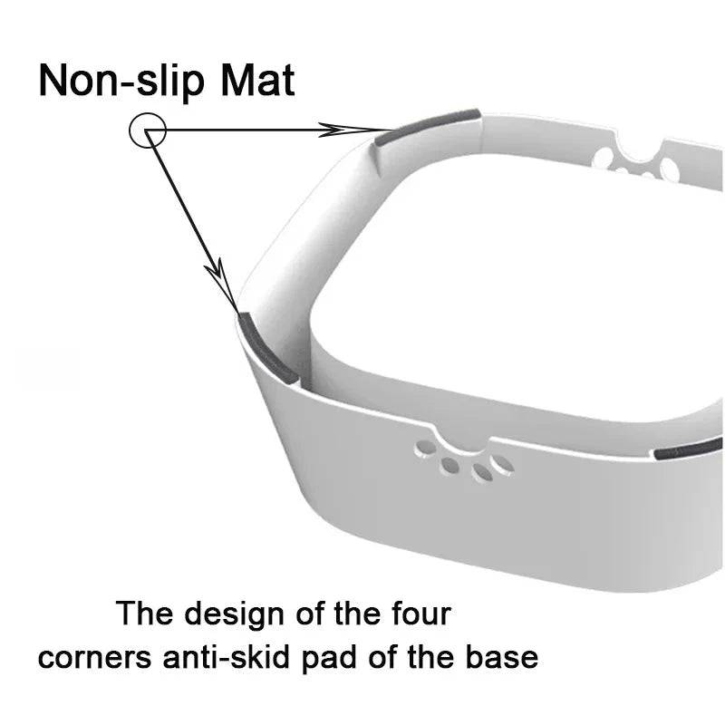 White (1.5L) Pet Dog Cat Floating Water Bowl Drinker Not Wet Mouth Splash Water Not Sprinkler Water Dispenser Portable Bowl - TrendyPet's Zone