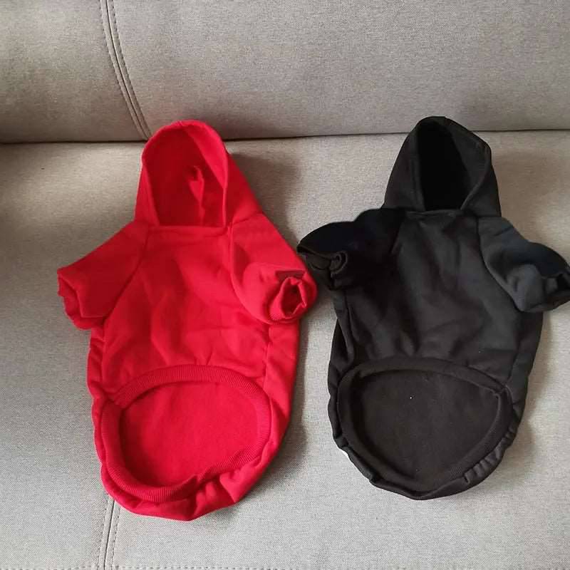 Yellow Soft Fleece Pet Dog Puppy Hoodies Warm Sweatshirt Pet Costume Jacket - TrendyPet's Zone