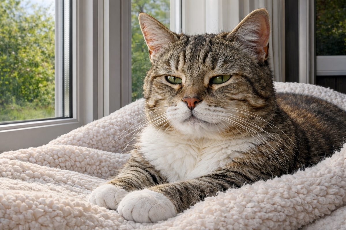 CARING FOR A SENIOR CAT: Health, Diet, and Home Tips