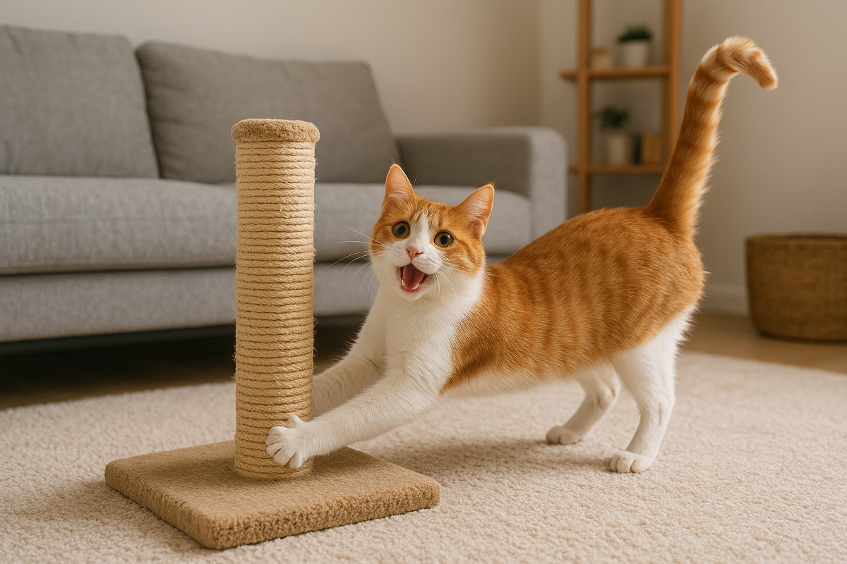 Stop Your Cat from Scratching Furniture