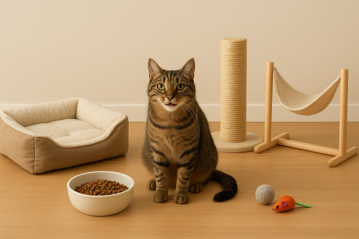 cat scratching post
