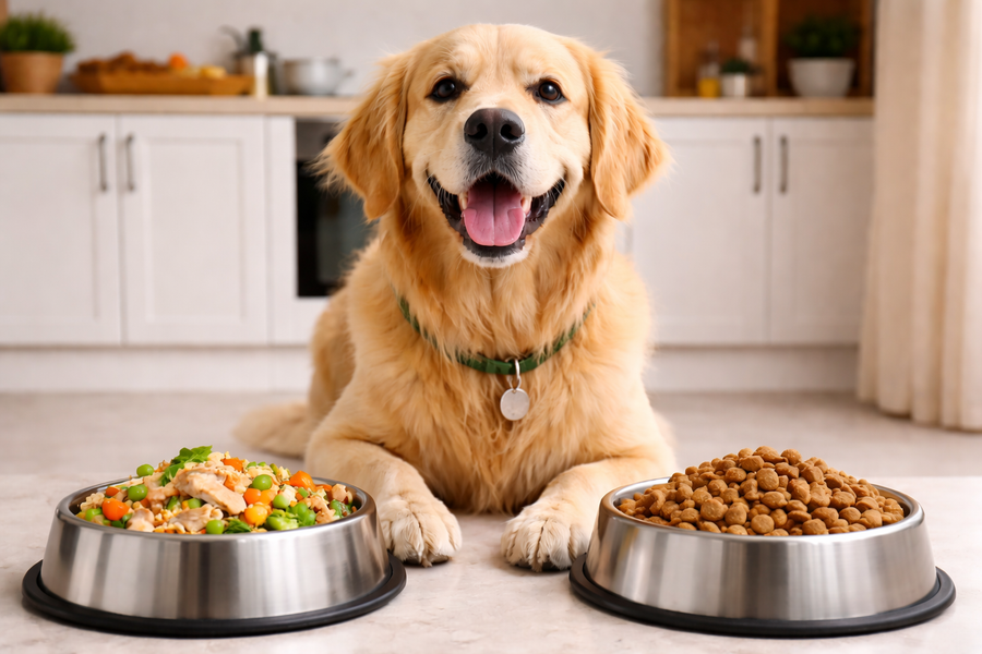 HOMEMADE VS. STORE-BOUGHT DOG FOOD: Pros, Cons & Safety