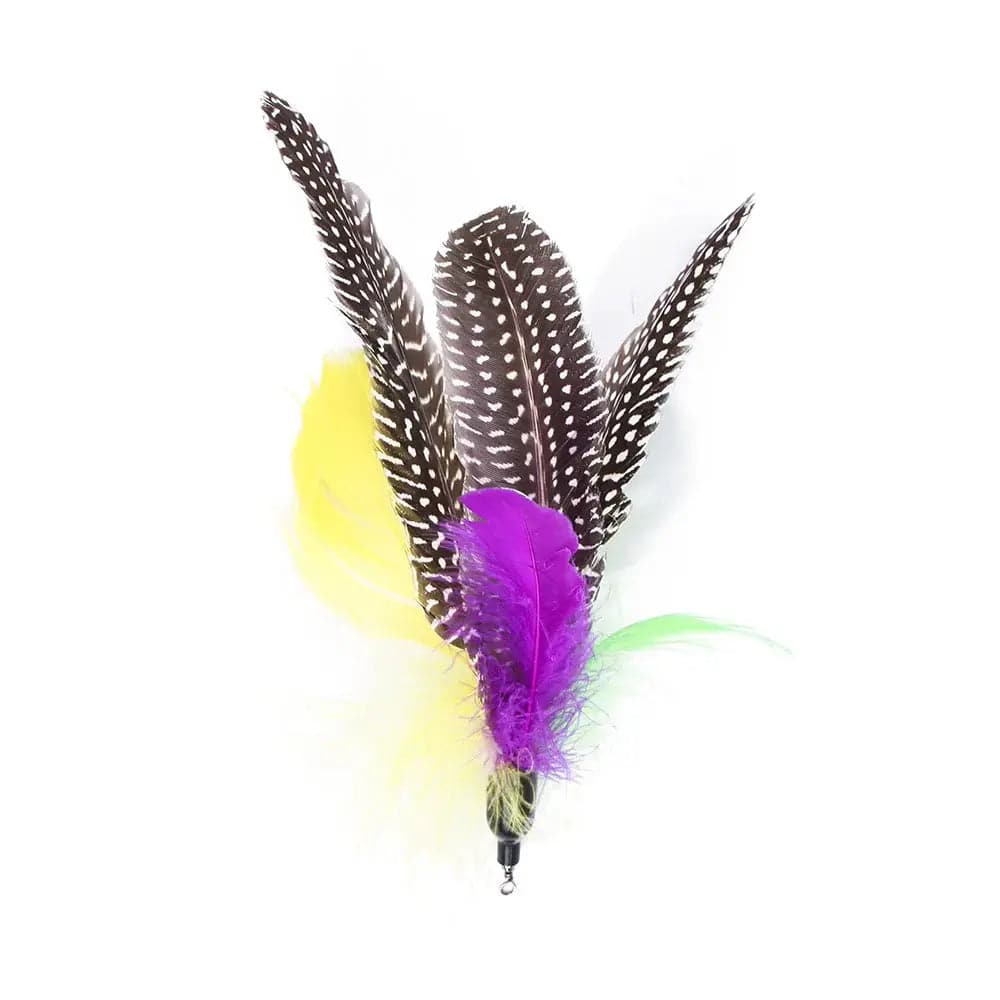 11 Pcs Replacement Cat Feather Toy Set Cat Feather Teaser Wand Toy - TrendyPet's Zone