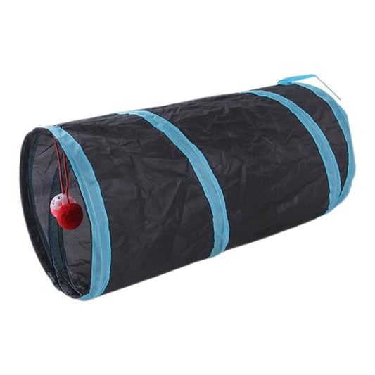 2-Way Type Tunnel Collapsible Cat Kitten Play Interactive Toy Maze - TrendyPet's Zone