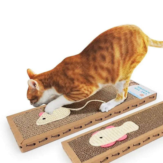 37*12cm Cat Scratching Board Mat Scraper Claw Paw Toys For Cat Scratcher Equipment Kitten Product Abreaction Furniture Protector TRENDYPET'S ZONE