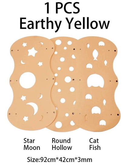 TrendyPet's Zone 3mm thick felt kitten tunnel, collapsible and deformable pet toy, ideal for interactive cat play and hiding.