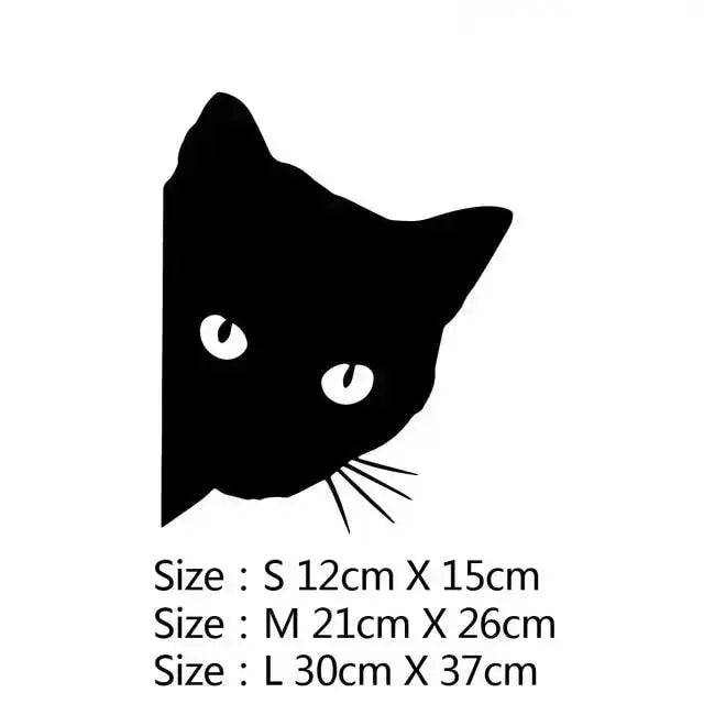 Cute Cat Vinyl Decals Stickers Vehicle Body Decoration #4 - TrendyPet's Zone
