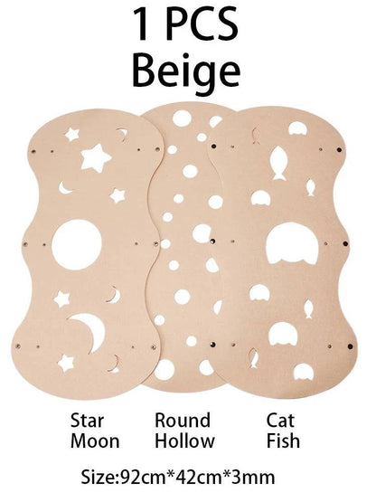 TrendyPet's Zone 5mm thick felt kitten tunnel, collapsible and deformable for interactive cat play and cozy hideouts.
