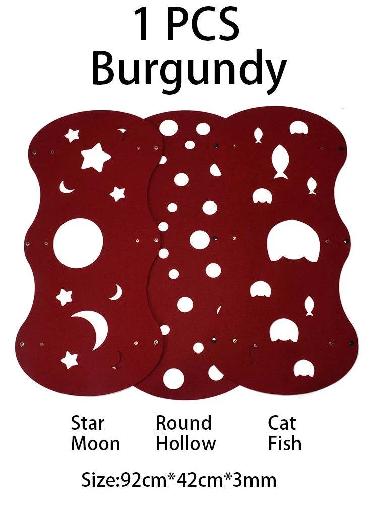 TrendyPet's Zone 5mm thick felt kitten tunnel and nest, collapsible and deformable pet toy, ideal for interactive cat play.