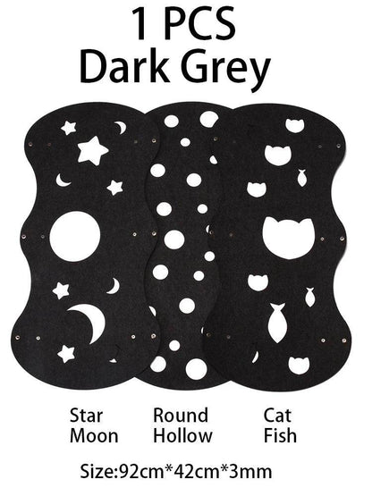 TrendyPet's Zone 5mm thick felt kitten tunnel and toy, collapsible, deformable, interactive cat tunnel for play and hiding.