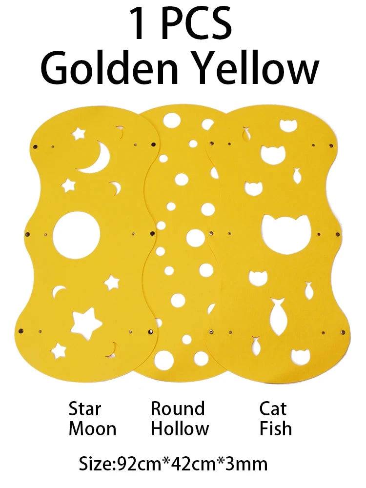 TrendyPet's Zone collapsible felt kitten tunnel toy, 5mm thick, deformable, perfect for playful cats and interactive pet fun.