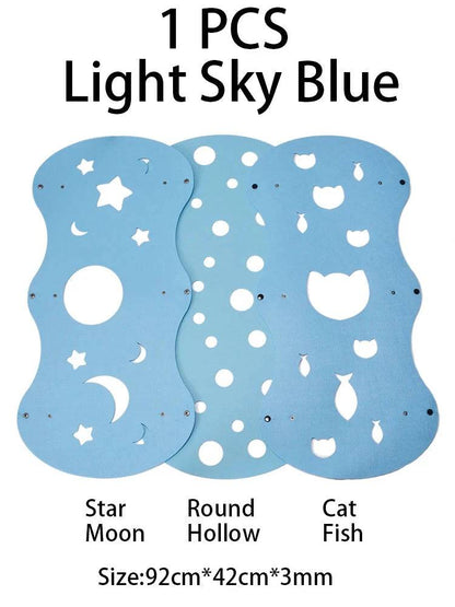 5mm Thick Splicing Cat Toy Felt Nest Deformable Kitten Tunnel Collapsible Tube House Tunnel Interactive Pet - TrendyPet's Zone