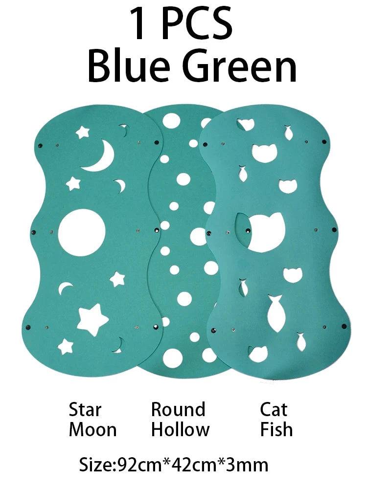 5mm Thick Splicing Cat Toy Felt Nest Deformable Kitten Tunnel Collapsible Tube House Tunnel Interactive Pet - TrendyPet's Zone