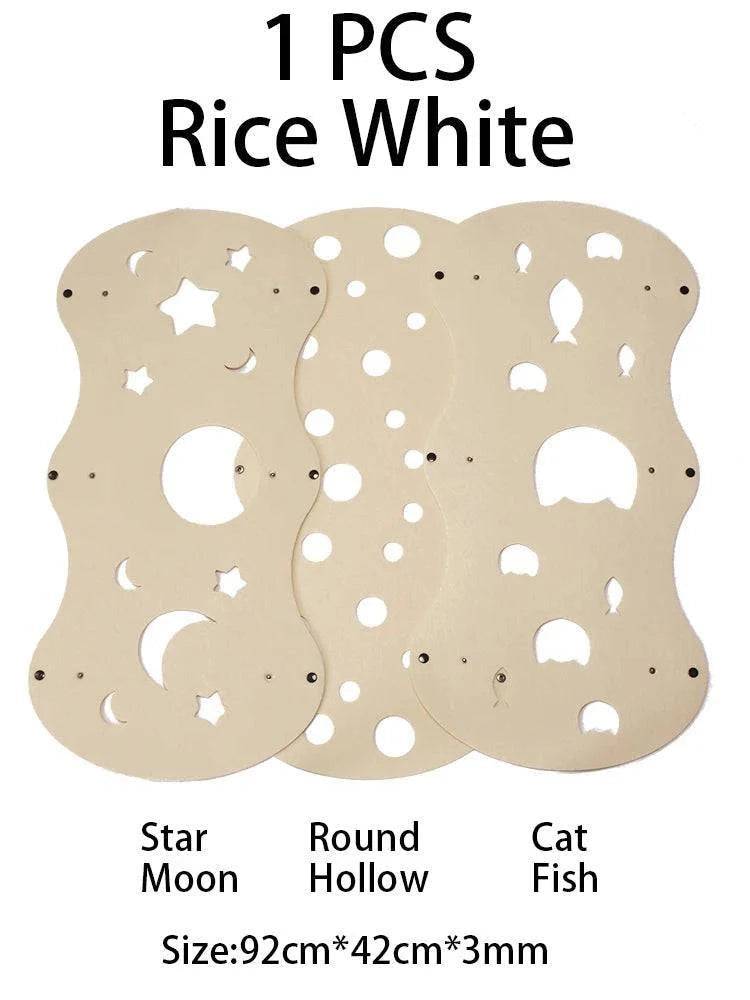 5mm Thick Splicing Cat Toy Felt Nest Deformable Kitten Tunnel Collapsible Tube House Tunnel Interactive Pet - TrendyPet's Zone
