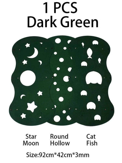 5mm Thick Splicing Cat Toy Felt Nest Deformable Kitten Tunnel Collapsible Tube House Tunnel Interactive Pet - TrendyPet's Zone