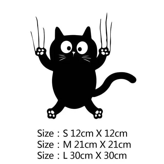 Cute Cat Vinyl Decals Stickers Vehicle Body Decoration #9 - TrendyPet's Zone