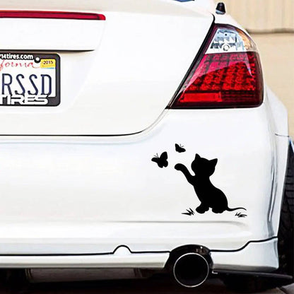 Cute Cat Vinyl Decals Stickers Vehicle Body Decoration #9 - TrendyPet's Zone