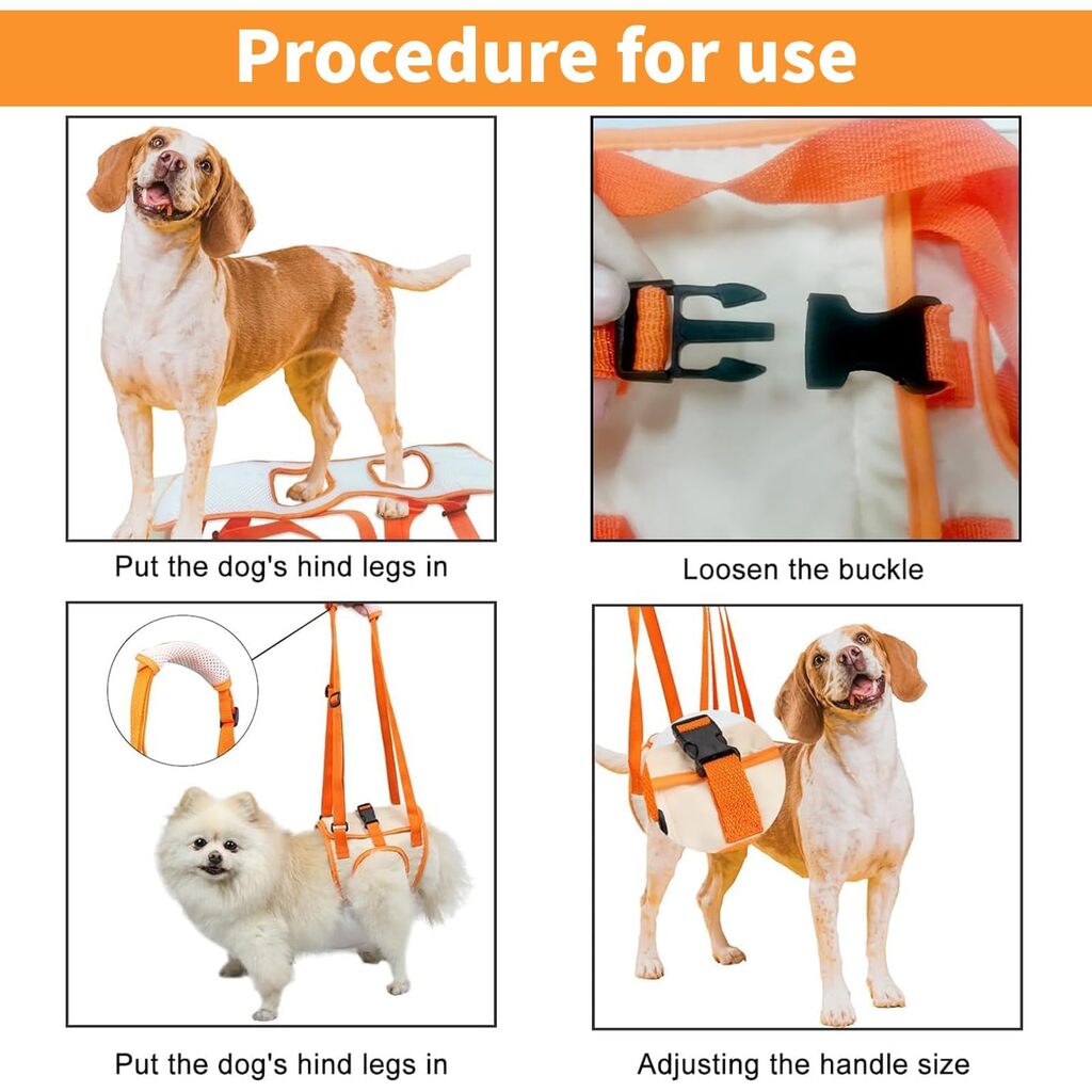 Adjustable Dog Sling Hip Support & Rehabilitation TrendyPet's Zone