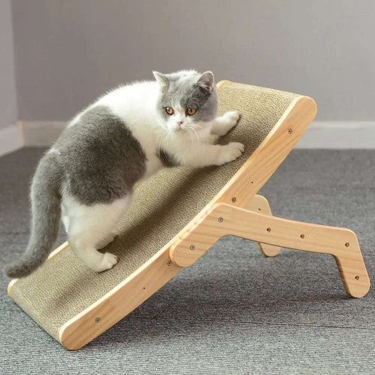 Bed Wood Anti Cat Scratcher Cat Scratch Board Bed 3 In 1 Pad Vertical Pet Cat Toys Grinding Nail Scraper Mat Training Grinding Claw TRENDYPET'S ZONE