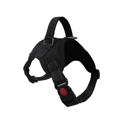 Black Pet Dogs Adjustable Harness Small and Large Dog Harness Vest - TrendyPet's Zone