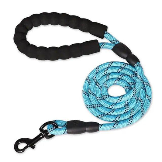 Blue 150/200/300cm Strong Pet Reflective Leash For Big Small Medium Large Dog Drag Pull Tow - TrendyPet's Zone