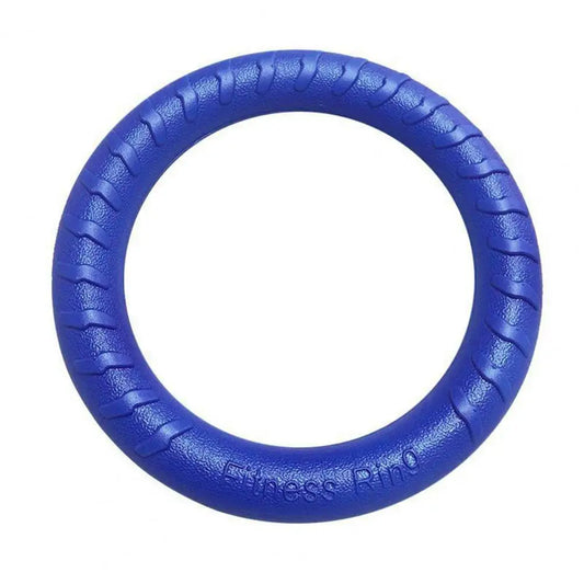 Blue Interactive Floating Dog Toy Ring for Chewing & Fetching TrendyPet's Zone