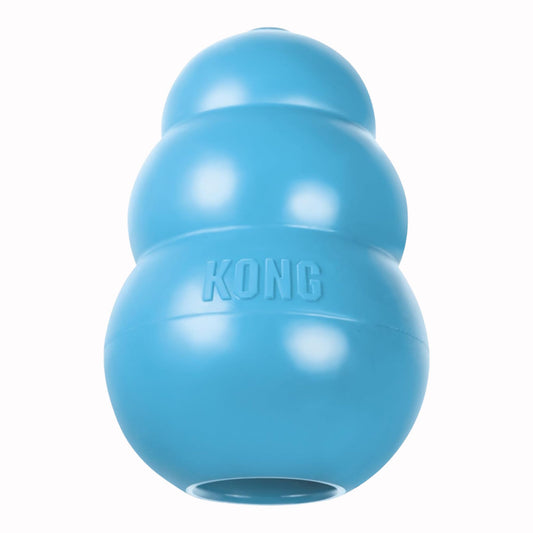 Blue KONG Puppy Natural Teething Rubber Chew Toy - TrendyPet's Zone