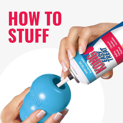 Blue KONG Puppy Natural Teething Rubber Chew Toy - TrendyPet's Zone