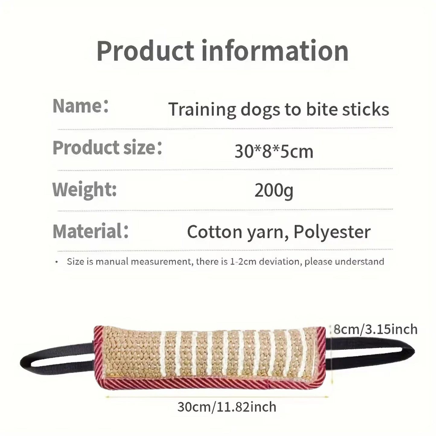 Burgundy Dog Bite Tug Toy Dental Health Teething Relief TrendyPet's Zone