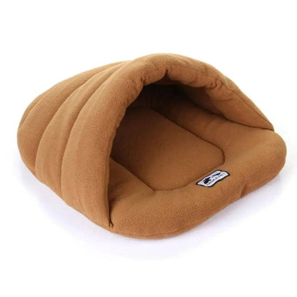 Camel Warm fleece pet sleeping bag pet nest dog nest cat nest rabbit nest large and medium pet nest pet house TRENDYPET'S ZONE