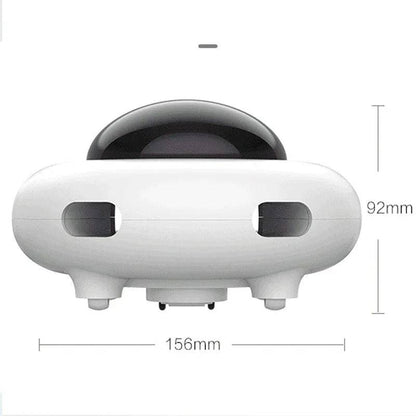 Cat Toy Smart Teaser Pet Turntable Catching Training USB Charging Interactive Auto Replacement Feather - TrendyPet's Zone