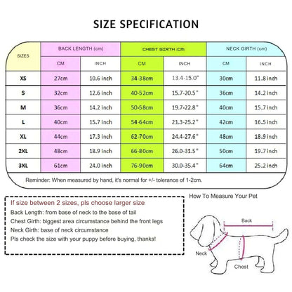 Blue Cozy Quilted Dog Coat Warm Jacket Retro Thick Vest TRENDYPET'S ZONE