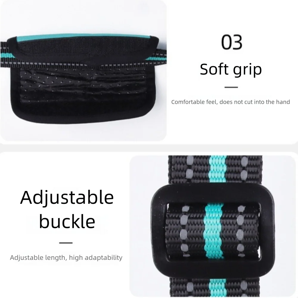 Cyan Portable Dog Lift Harness with Adjustable Strap & Soft Lining TrendyPet's Zone